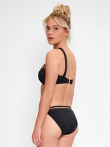 LingaDore Strand Black Panter schwarz bikini slip