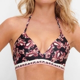 LingaDore Strand Paisley Love schwarz/print gemoldefer bikini bh