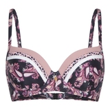 LingaDore Strand Paisley Love schwarz/print gemoldefer bikini bh