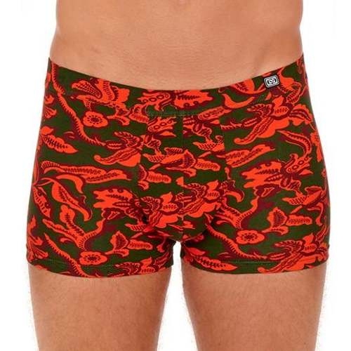 HOM Catalan grün/print boxershort