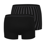 Bugatti Venetië schwarz/print boxershort