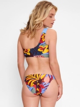 LingaDore Strand Bright Leaves mehrfarbig/print unwattierter bikini bh