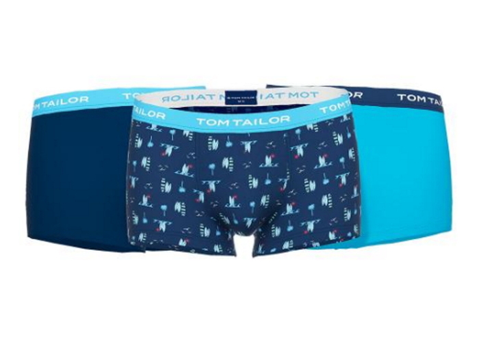 Tom Tailor Sailing blau/print boxershort