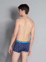 Tom Tailor Sailing blau/print boxershort