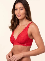 Königliche Lounge Dream scarlet red ohne bügel bh