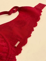 Königliche Lounge Dream scarlet red ohne bügel bh