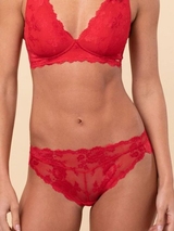 Königliche Lounge Dream scarlet red hipster