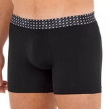 HOM Tommy schwarz/print boxershort