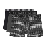 HOM Tommy schwarz/print boxershort