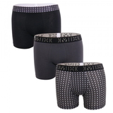 HOM Tommy schwarz/print boxershort