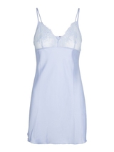 LingaDore Nacht Heather Blue baby blau slipdress