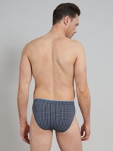 Tom Tailor Blue Medium navy-blau/print männer slip