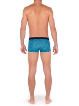 HOM Heliopolis türkis/print sport trunk