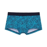 HOM Heliopolis türkis/print sport trunk