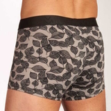 HOM Vence schwarz/print sport boxershort