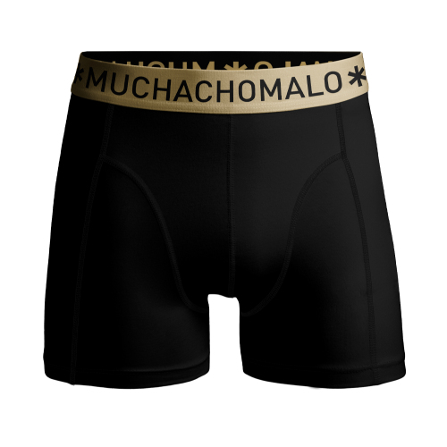 Muchachomalo Basic schwarz/gold boxershort