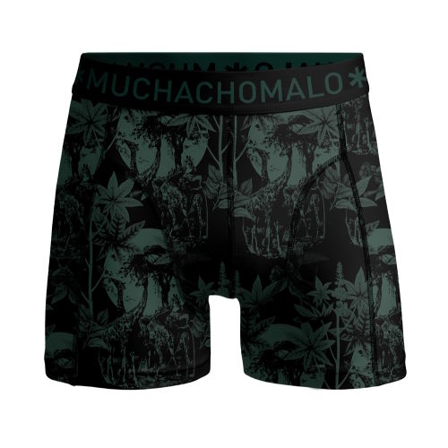 Muchachomalo Giraffe schwarz/grün boxershort