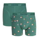 Zaccini Wekker grün/print boxershort