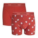 Zaccini Koffie sable rot boxershort