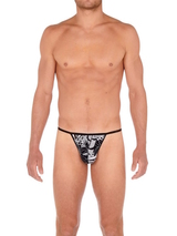 HOM Bendor weiß/schwarz männer string