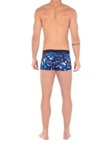 HOM Madrague blau/print boxershort