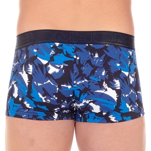 HOM Madrague blau/print boxershort