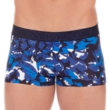 HOM Madrague blau/print boxershort