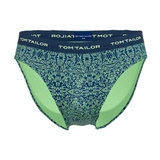 Tom Tailor Blue/Green All over  navy-blau/print männer slip