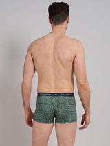 Tom Tailor Blue/Green All over  navy-blau/print boxershort