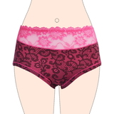 Gianvaglia Stickerei fuchsie slip