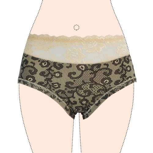 Gianvaglia Stickerei pulver slip
