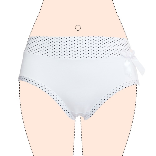 Gianvaglia Dotted weiß slip
