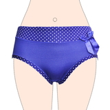 Gianvaglia Dotted navy-blau slip