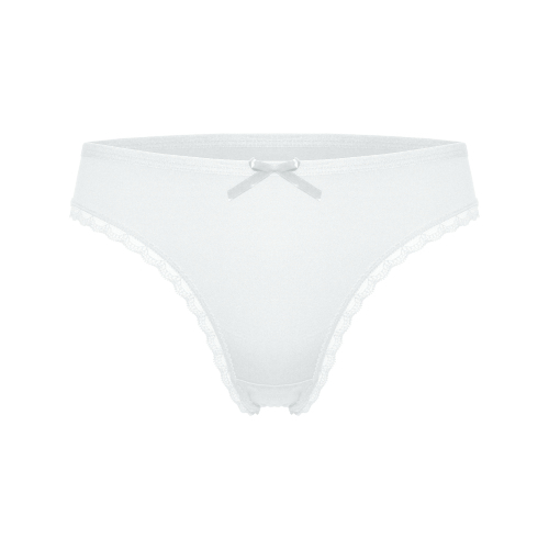 Gianvaglia Stickerei weiß string