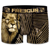 Freegun Lion schwarz/print sport boxershort