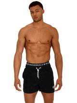 Muchachomalo Schwimmen schwarz badehose