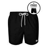 Muchachomalo Schwimmen schwarz badehose