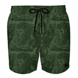 Muchachomalo Wasser Reagieren grün/print badehose