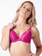 After Eden Flora fuchsie push up bh