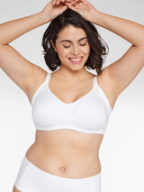 Naturana Minimizer weiß ohne bügel bh