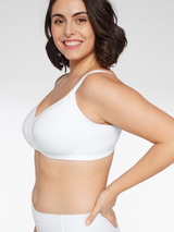 Naturana Minimizer weiß ohne bügel bh