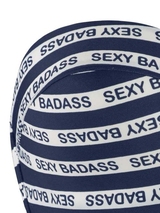 Marlies Dekkers Bademode Sexy Badass navy-blau/weiß gemoldefer bikini bh
