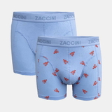 Zaccini Lobster blau/print boxershort