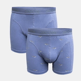 Zaccini Shark blau/print boxershort