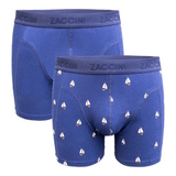Zaccini Sailboat blau/print boxershort