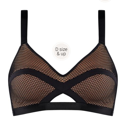 Marlies Dekkers Wing Power schwarz ohne bügel bh