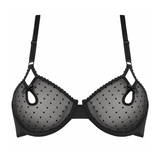Marlies Dekkers Peekaboo schwarz nicht geformter bh