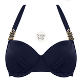Marlies Dekkers Bademode Royal Navy navy-blau gemoldefer bikini bh