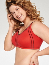 Naturana Minimizer rot ohne bügel bh