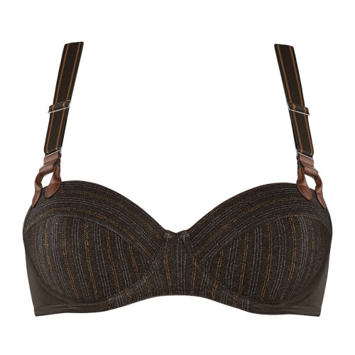 Marlies Dekkers Gloria braun/print vorgeformter bh